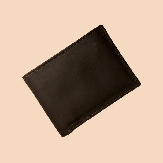 Vintage Brown Leather Wallet